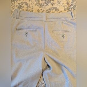 Blue Houndstooth Dress Pants